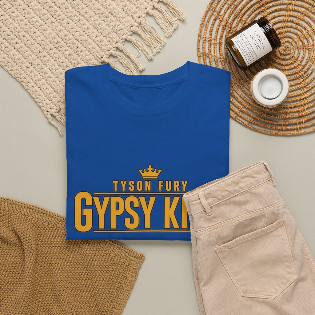 T-Shirt — "Gypsy King" Retro Crown Boxing Tribute Tee