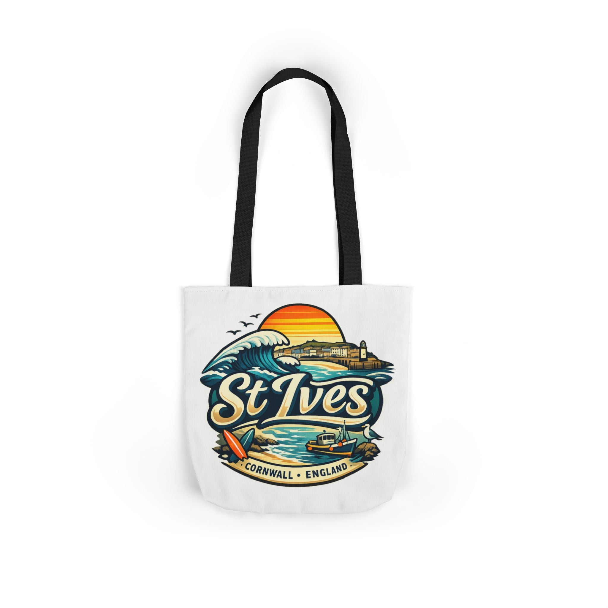 St Ives Cornwall Sunset Tote Bag