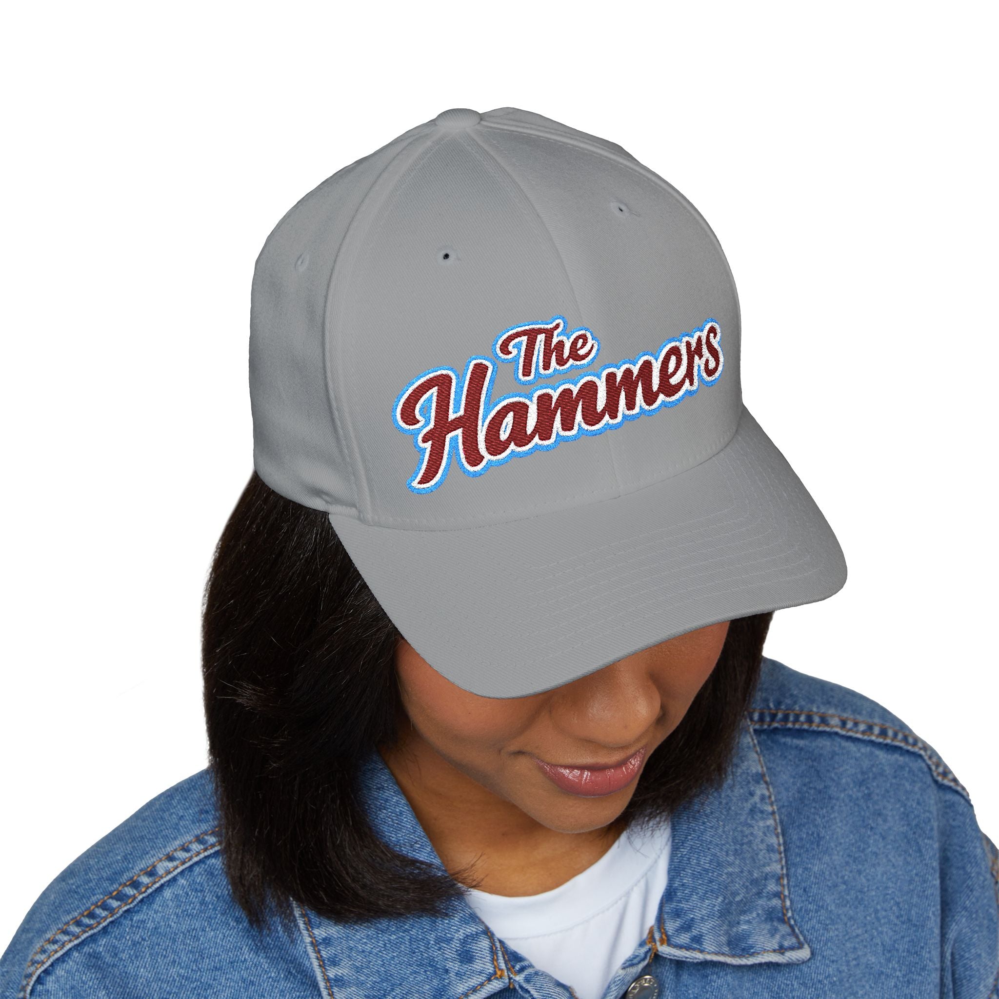 The Hammers West Ham United Embroidered Cap — Retro Script Baseball Hat