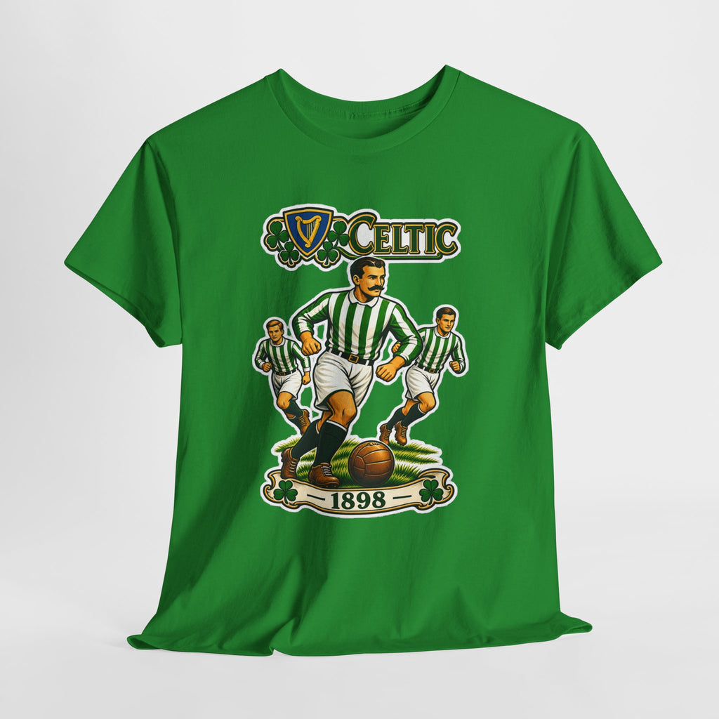 Celtic Football Retro Players Tee — 1898 Vintage Soccer Shirt