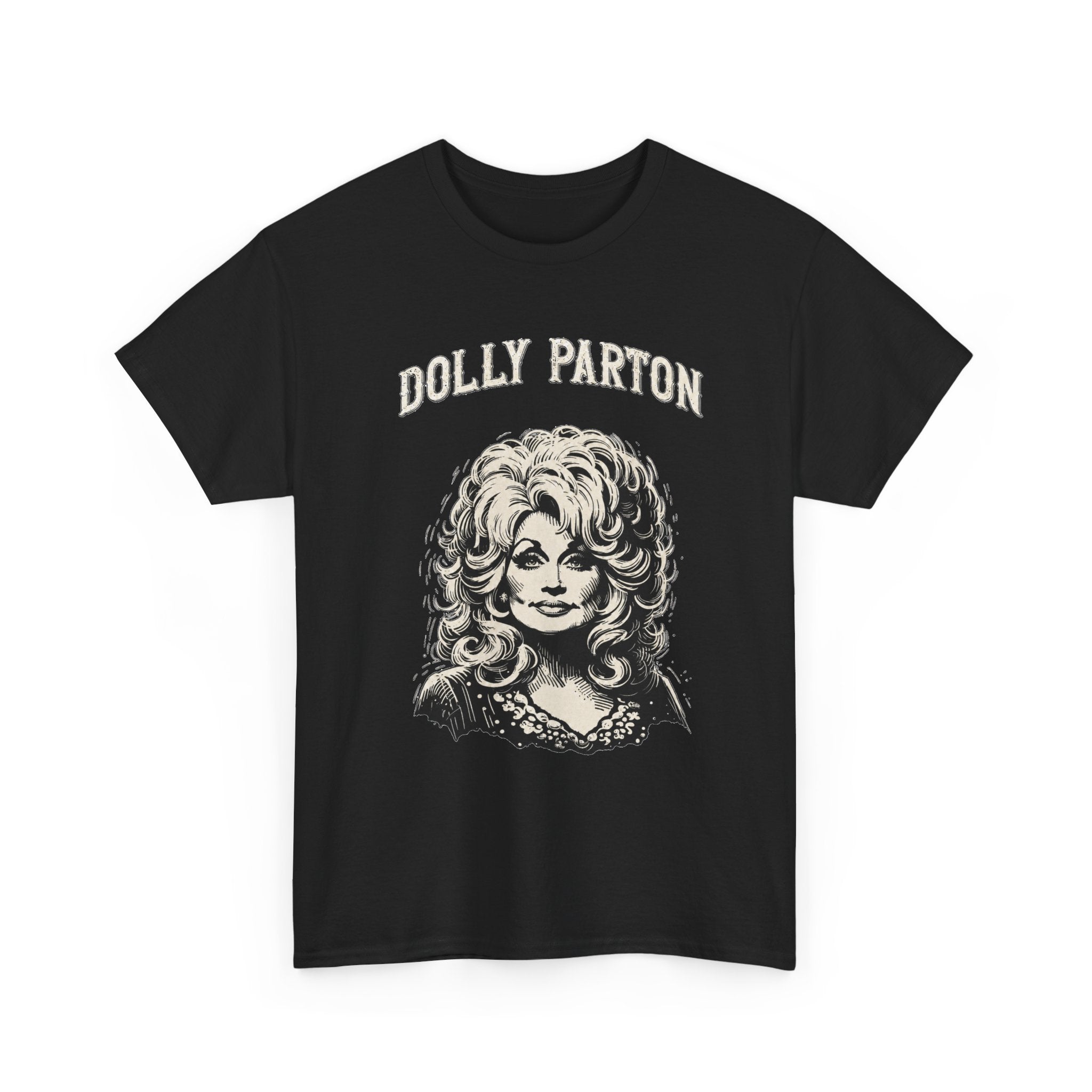 Dolly Icon Portrait Tee — Dolly Parton Graphic T-Shirt