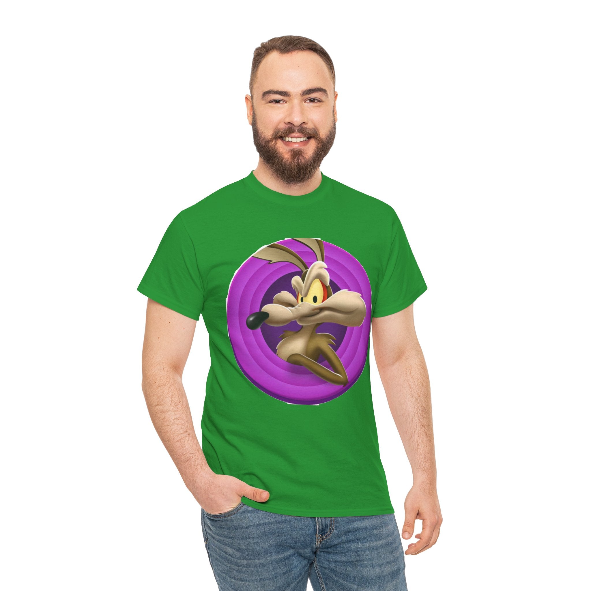Wile E. Coyote Retro Circle Tee