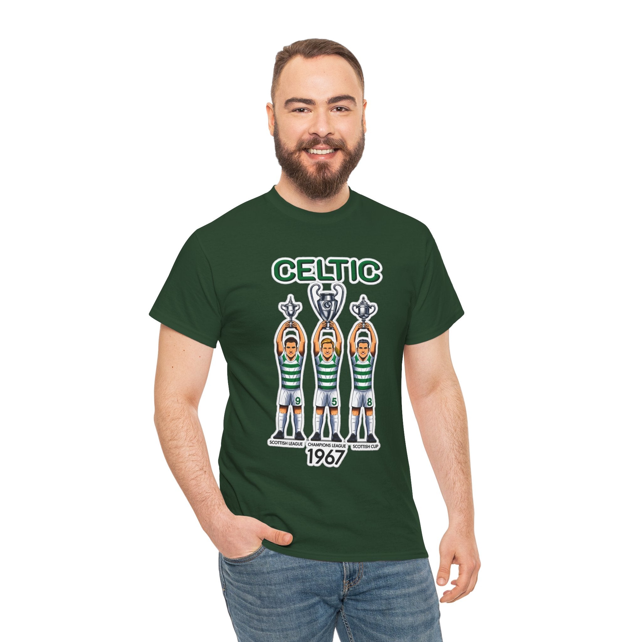 Celtic 1967 Champions Cotton T-Shirt