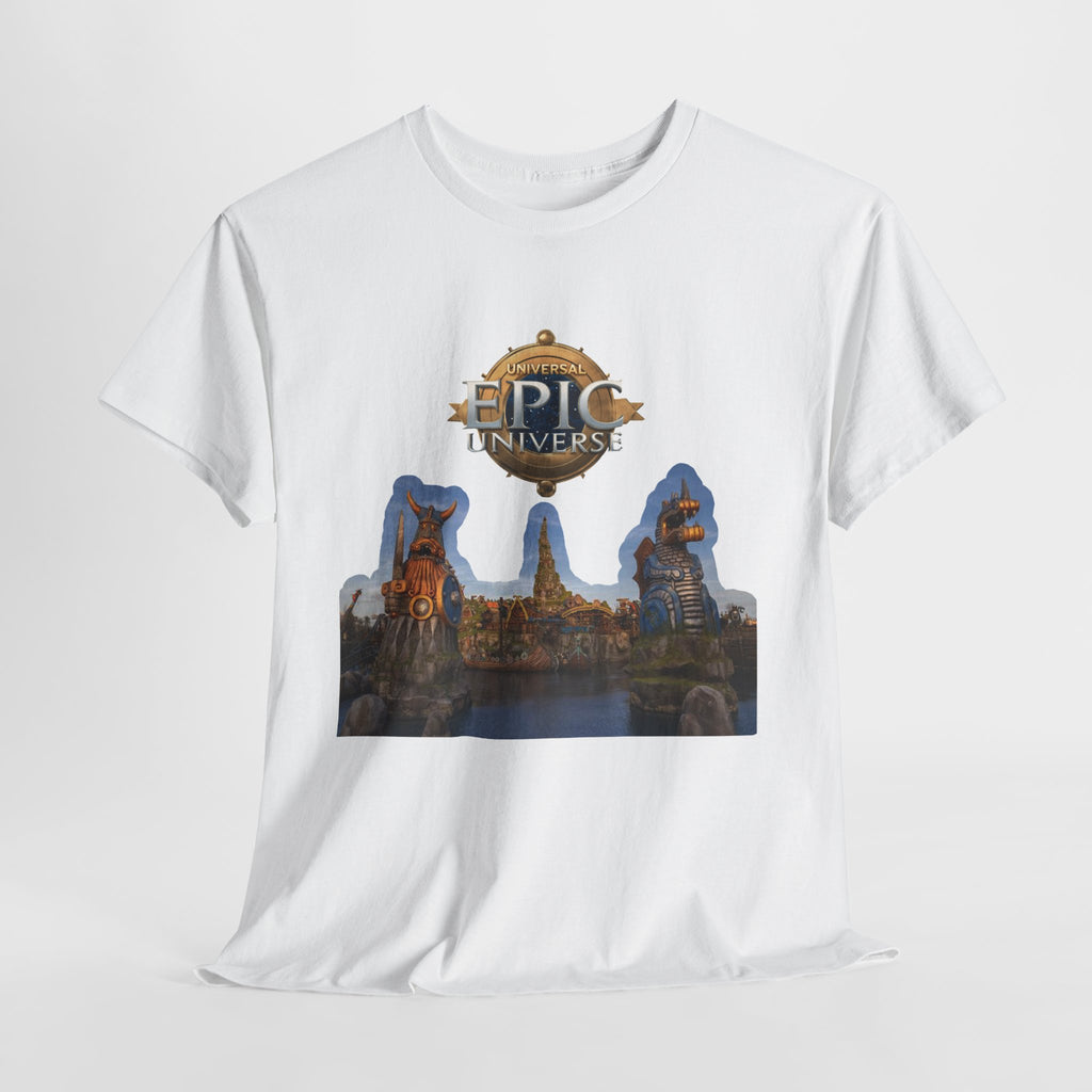 Epic Universe Theme Park T‑Shirt — Iconic Entrance Graphic Tee