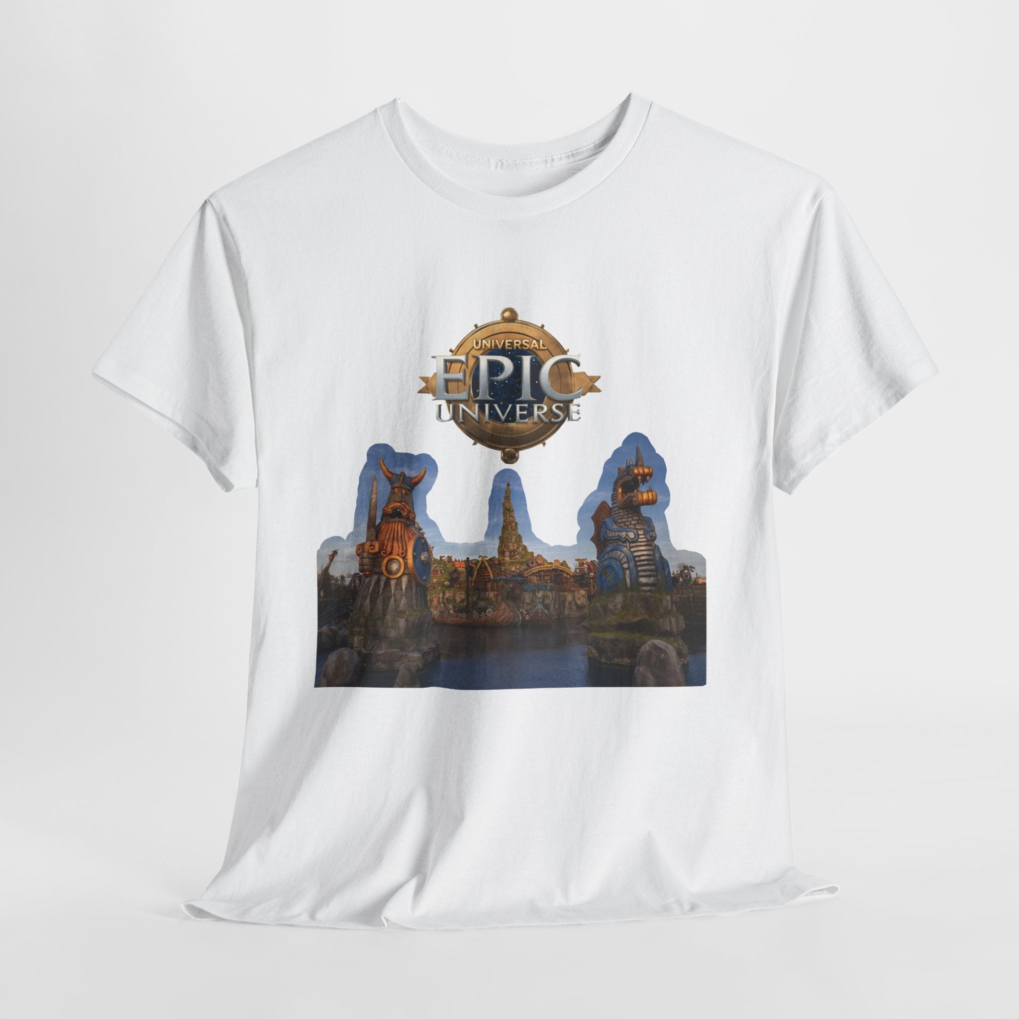 Epic Universe Theme Park T‑Shirt — Iconic Entrance Graphic Tee