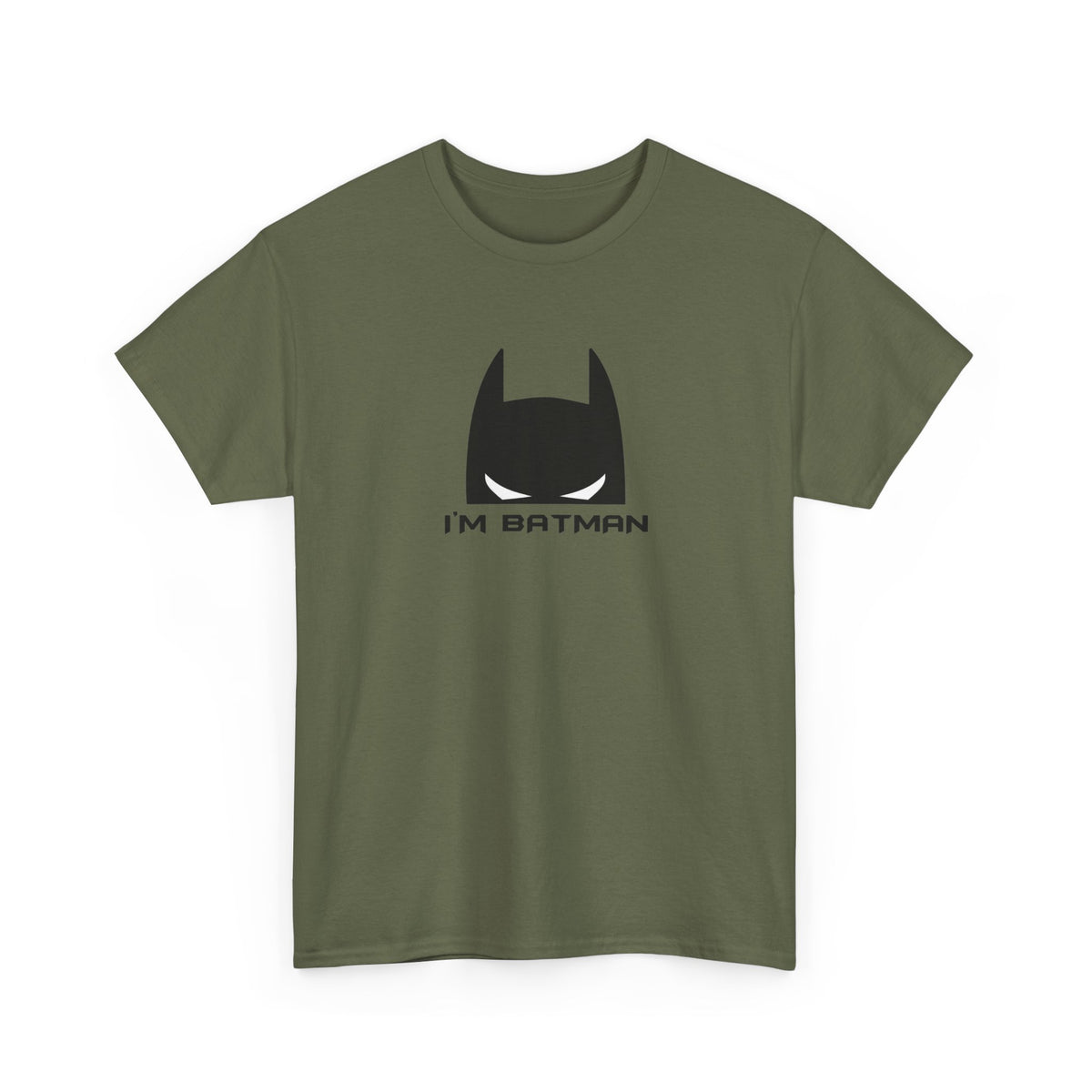 I'm Batman Graphic Tee — Funny Superhero Mask T-Shirt