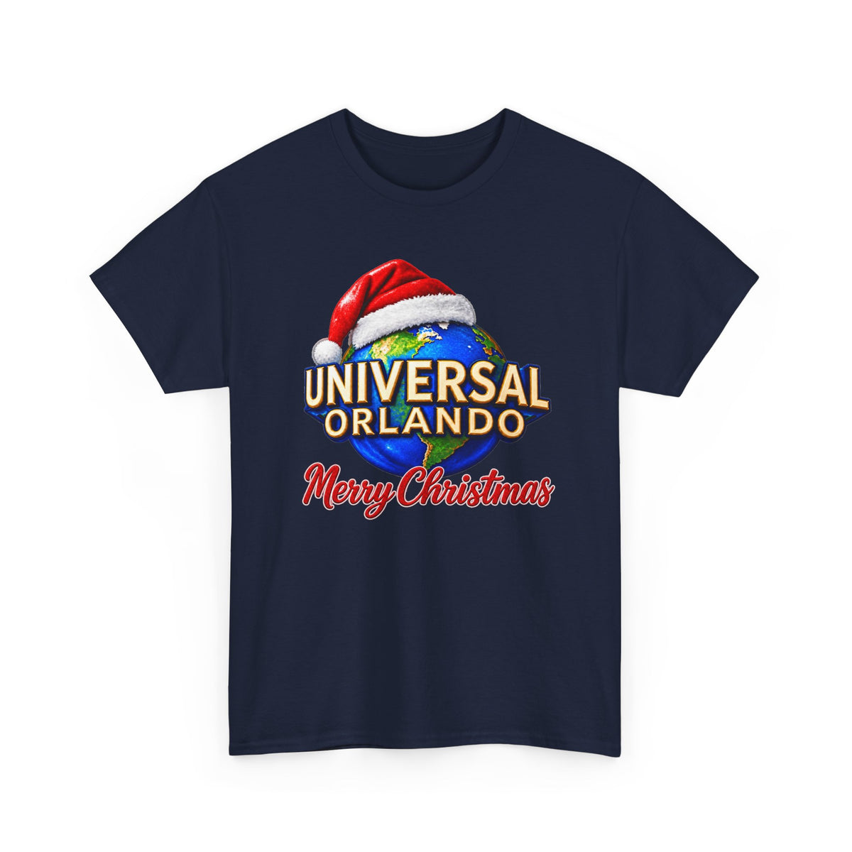 Universal Orlando Merry Christmas Cotton T-Shirt
