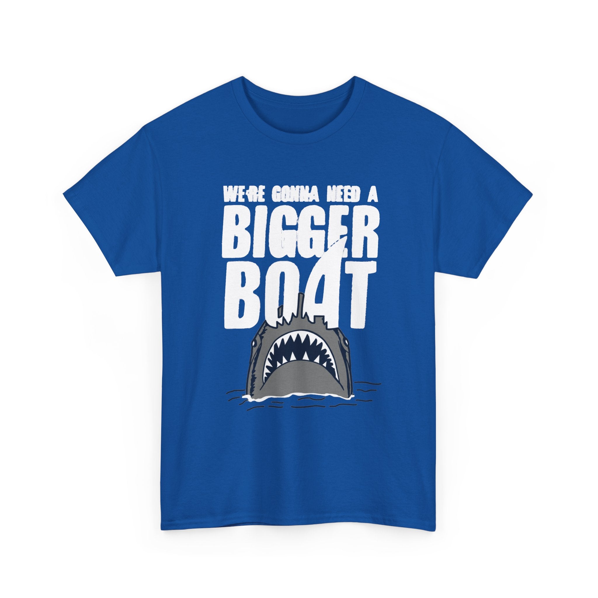 Bigger Boat Shark T-Shirt – 'We're Gonna Need a Bigger Boat' Graphic Tee
