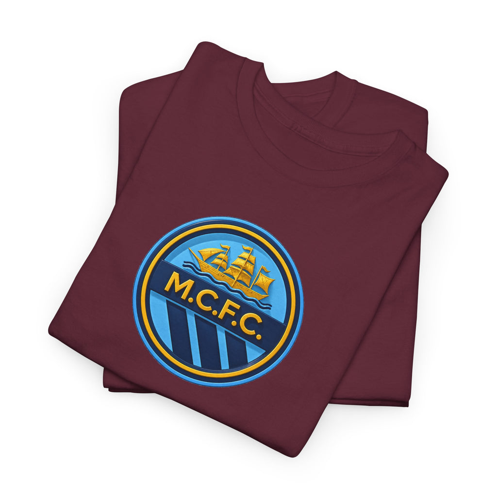 Manchester City Inspired MCFC Unisex Heavy Cotton Tee