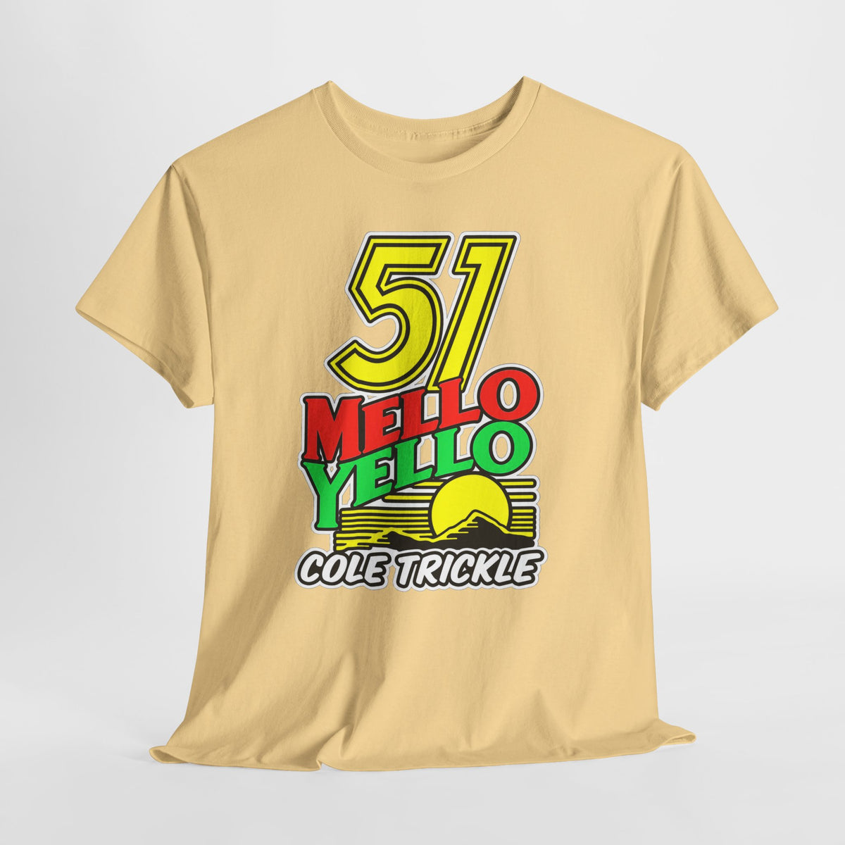 Days of Thunder Mello Yello '51' Graphic Tee — Cole Trickle Racing Shirt