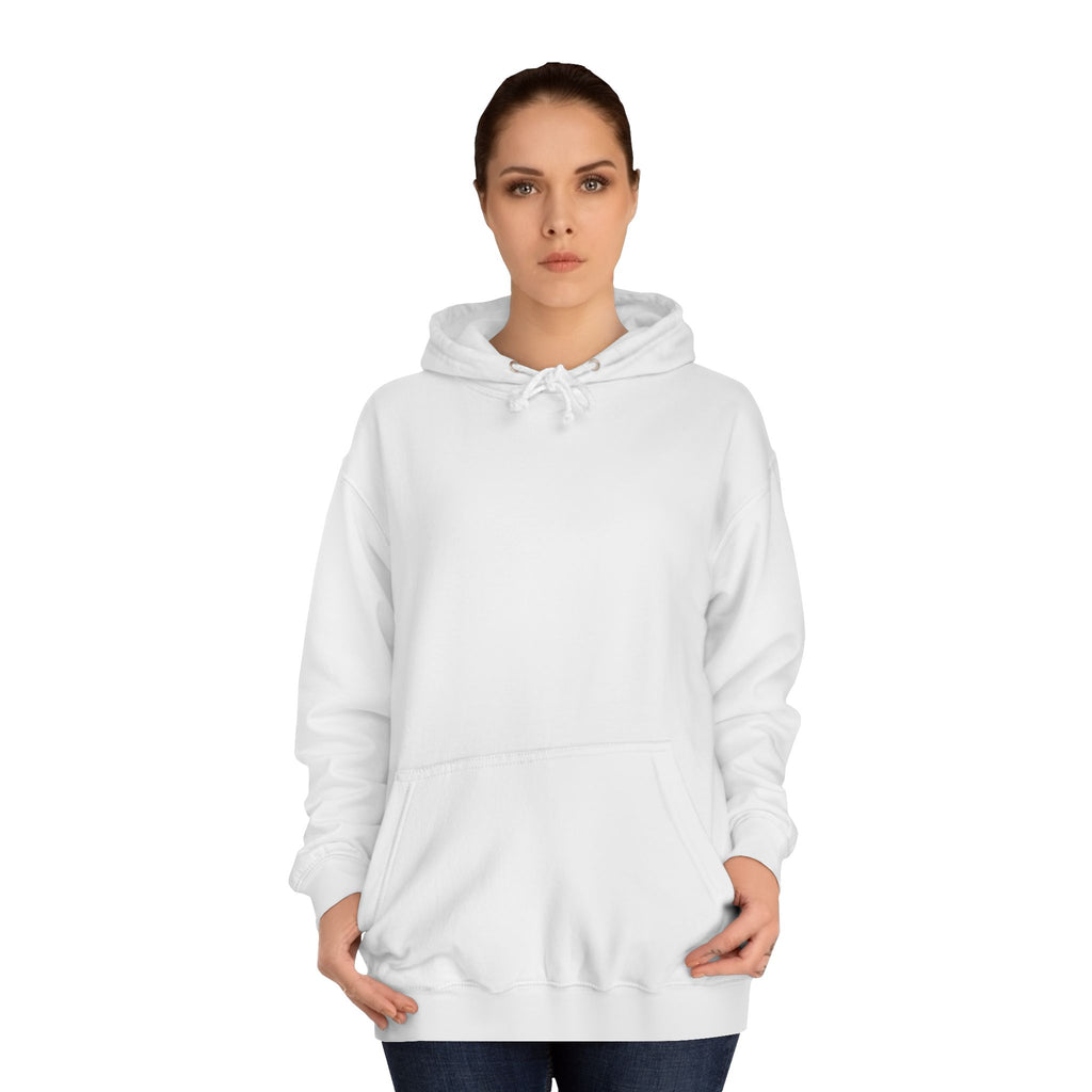 College Hoodie — Funny Grinch Quote "I Never Wish Death..." Graphic Hoodie