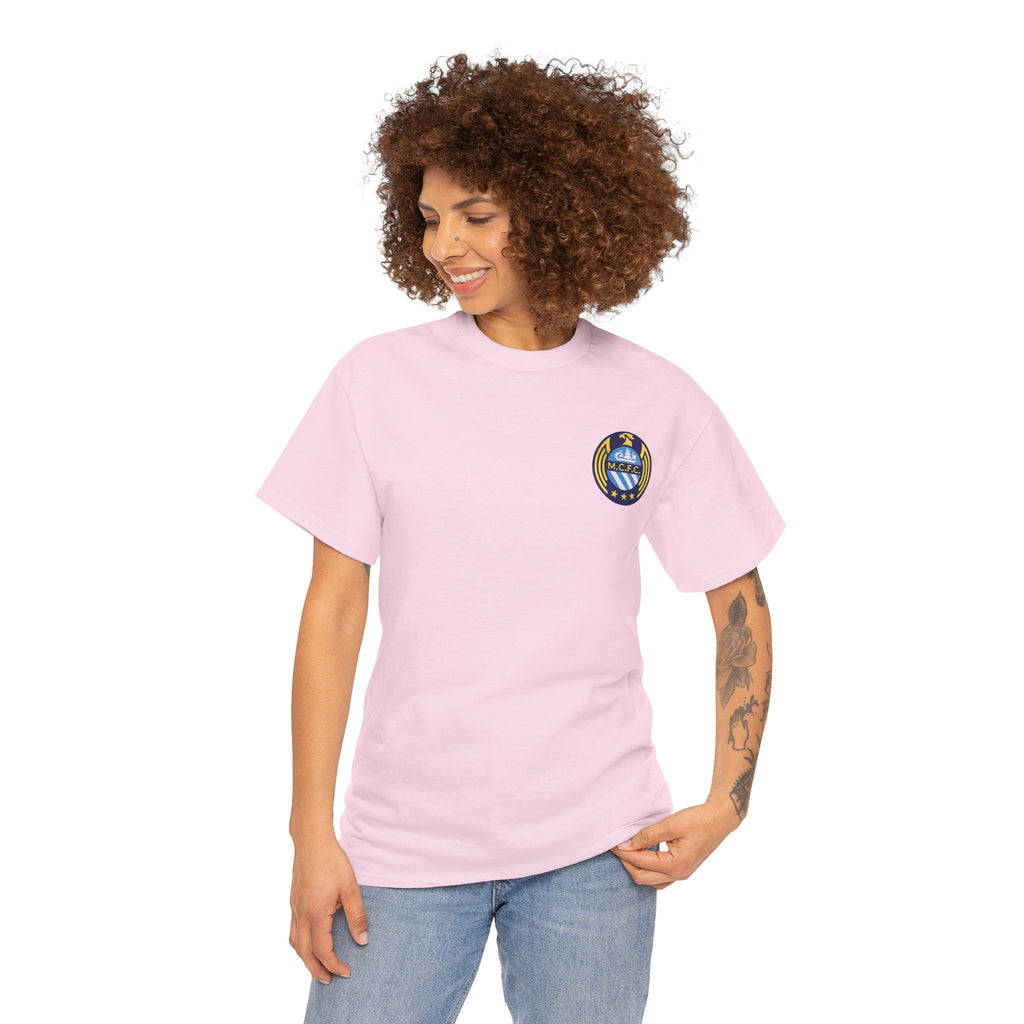 MCFC Unofficial Crest / Badge Tee — Nautical Compass Emblem Shirt