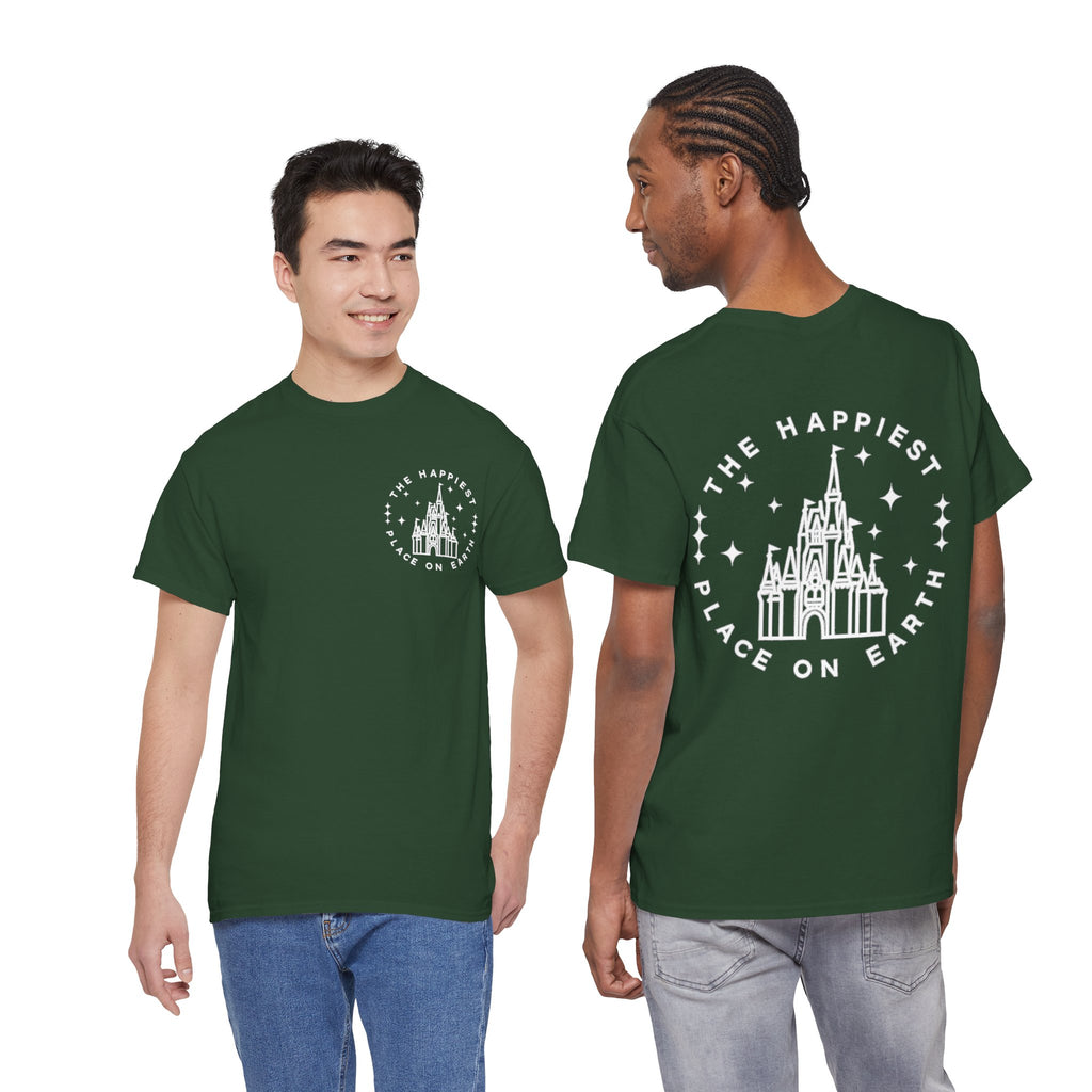 Castle Graphic Tee — "The Happiest Place on Earth" Theme Park T‑Shirt
