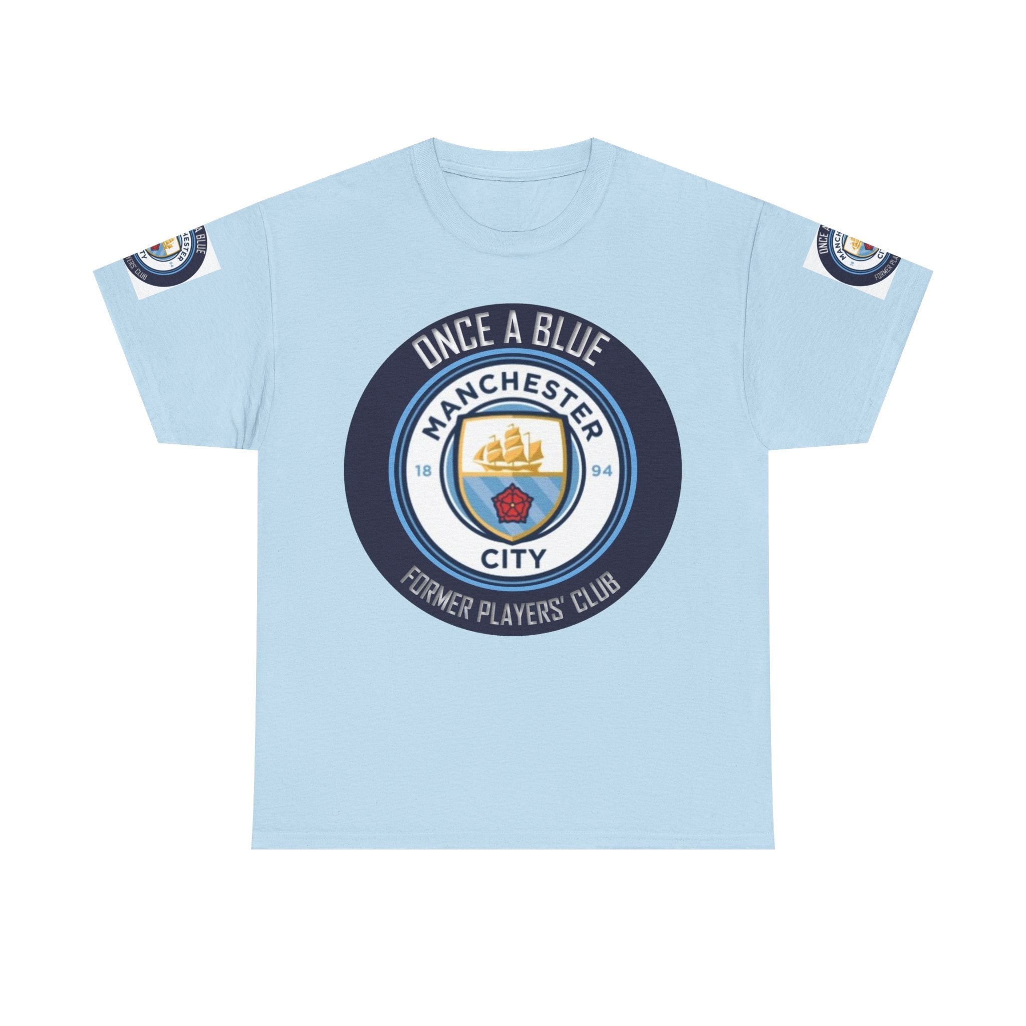 Manchester City 'Once A Blue' Tee — Former Players Club Football Shirt