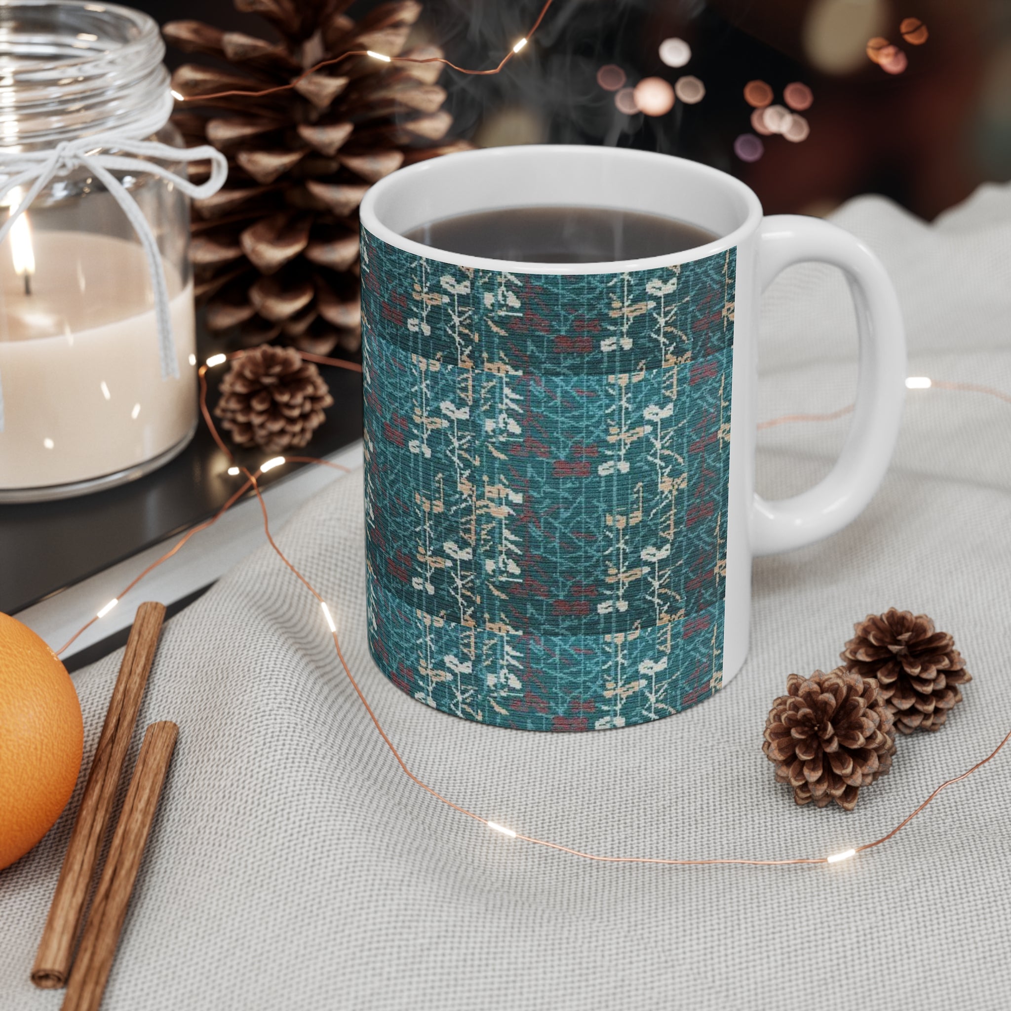 Orlando International Airpot Carpet Ceramic Coffee Mug — 11oz & 15oz