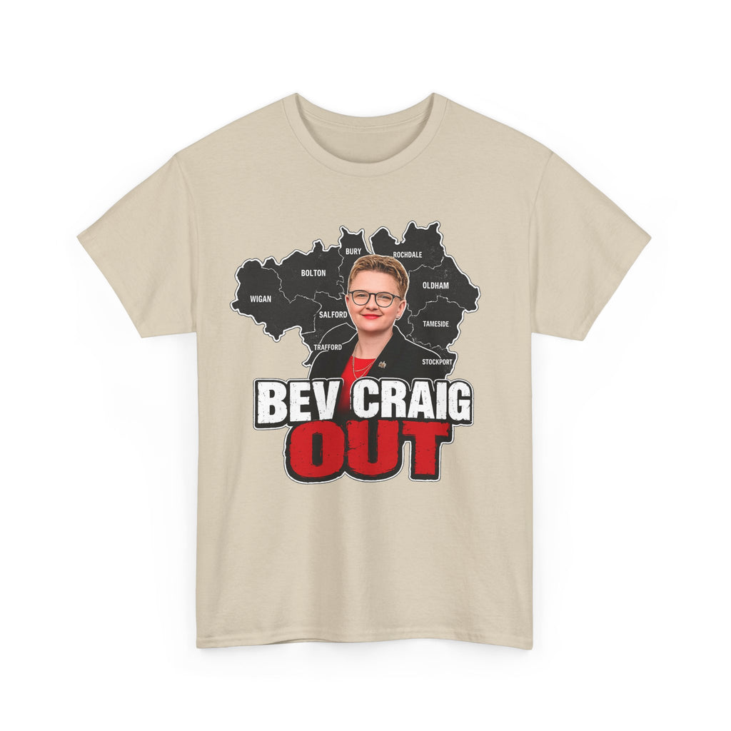 Bev Craig Out Greater Manchester Mayor Tee / T-Shirt