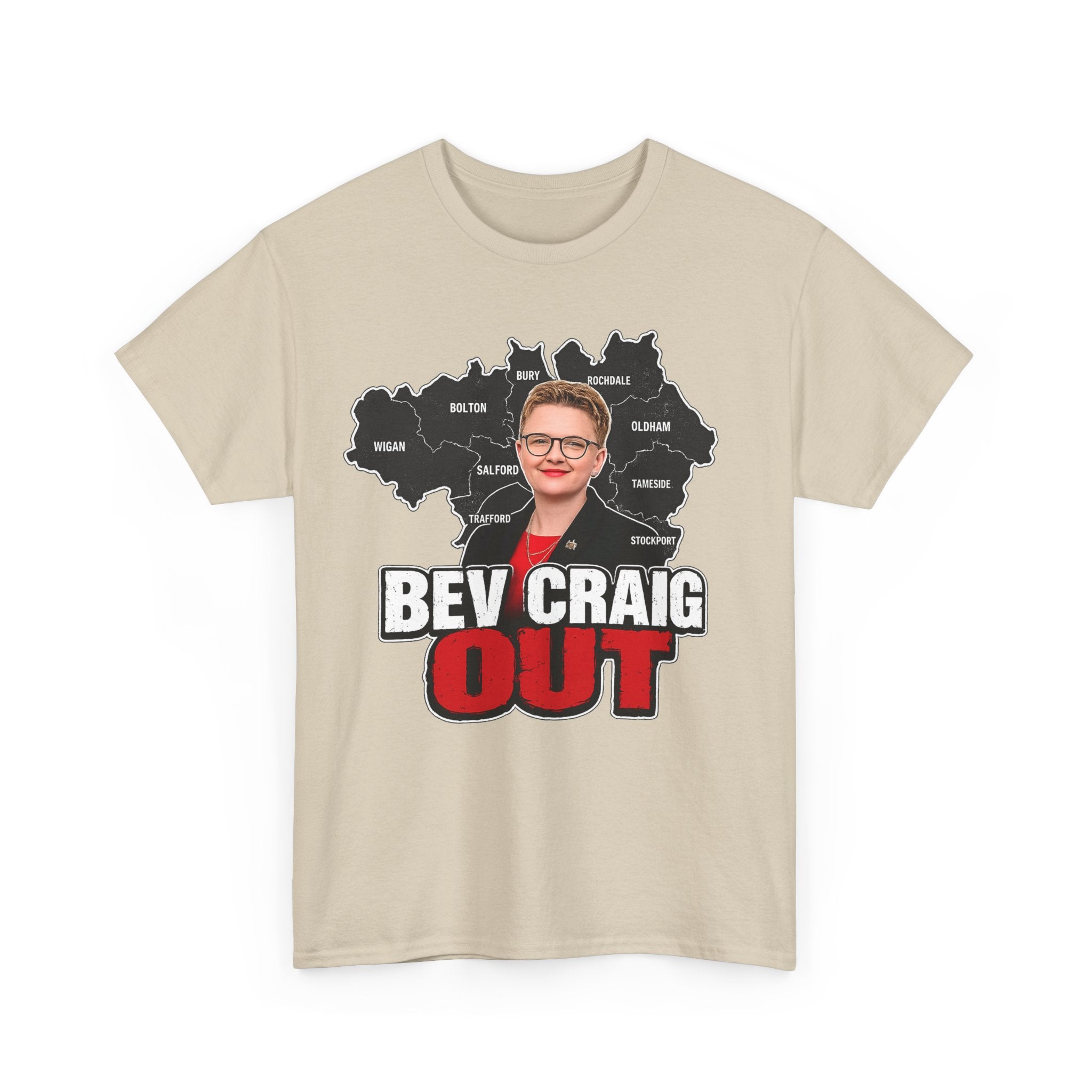 Bev Craig Out Greater Manchester Mayor Tee / T-Shirt