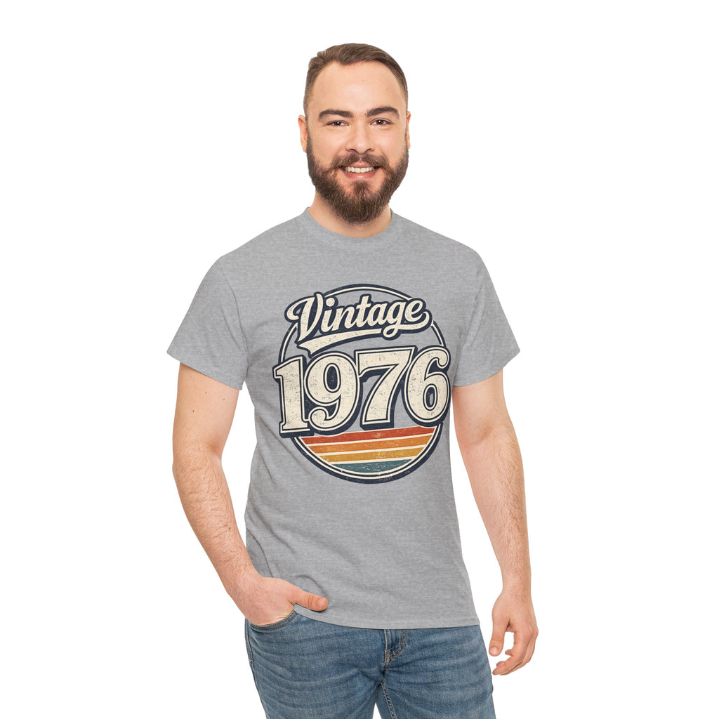 Vintage 1976 Retro Birthday Tee