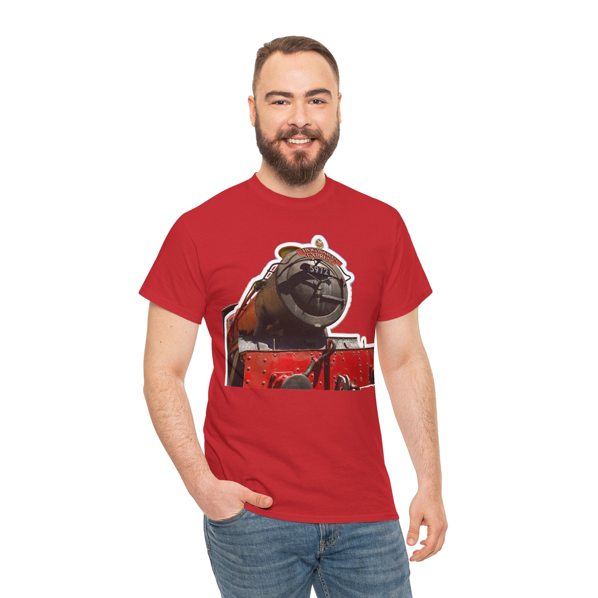 Hogwarts Express Steam Engine Train T-Shirt – Vintage Locomotive Graphic Tee