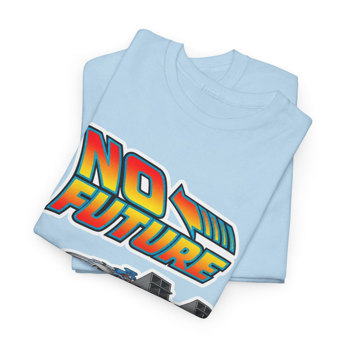 No Future DeLorean Cotton T-Shirt