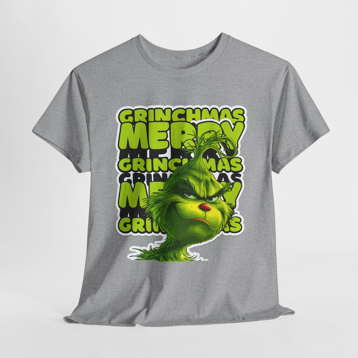 Grinchmas Merry Grinch Christmas Cotton T-Shirt / Tee