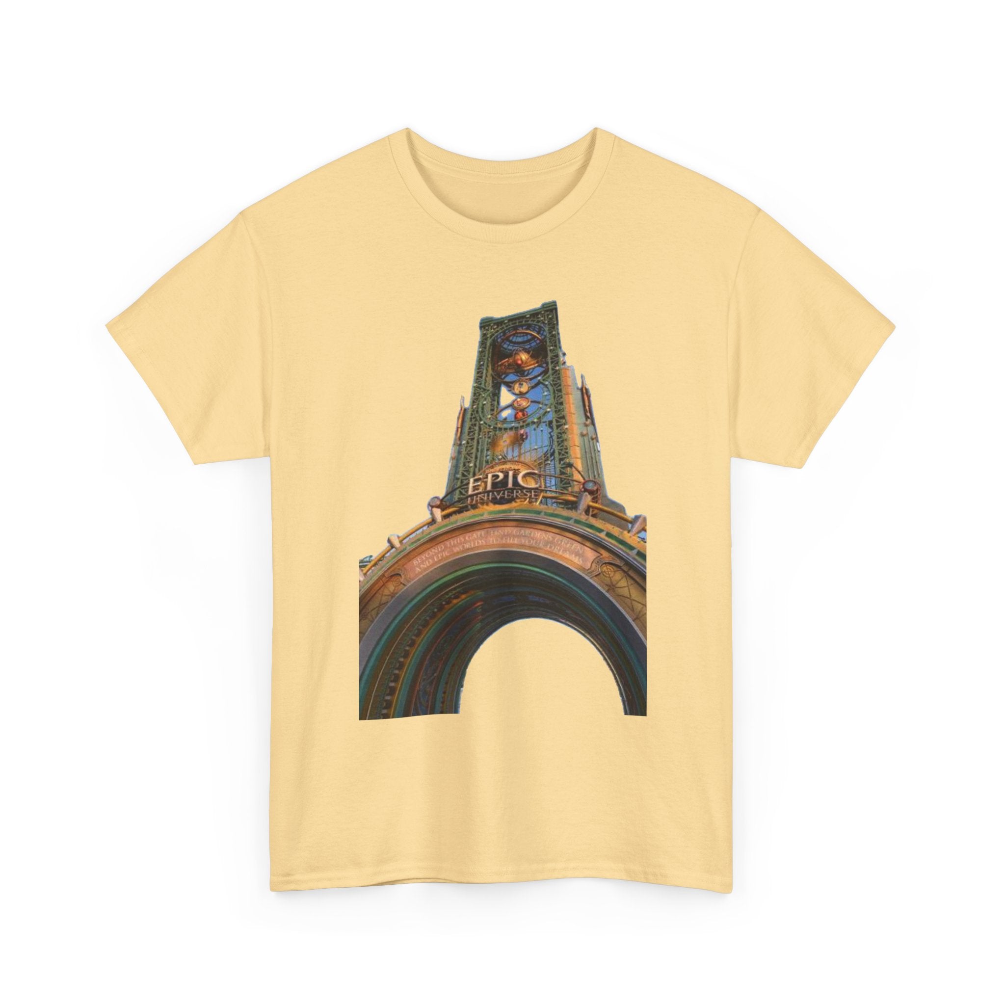 Epci Universe Vintage Theater Arch Graphic Tee — 'Epic' Retro Marquee T-Shirt