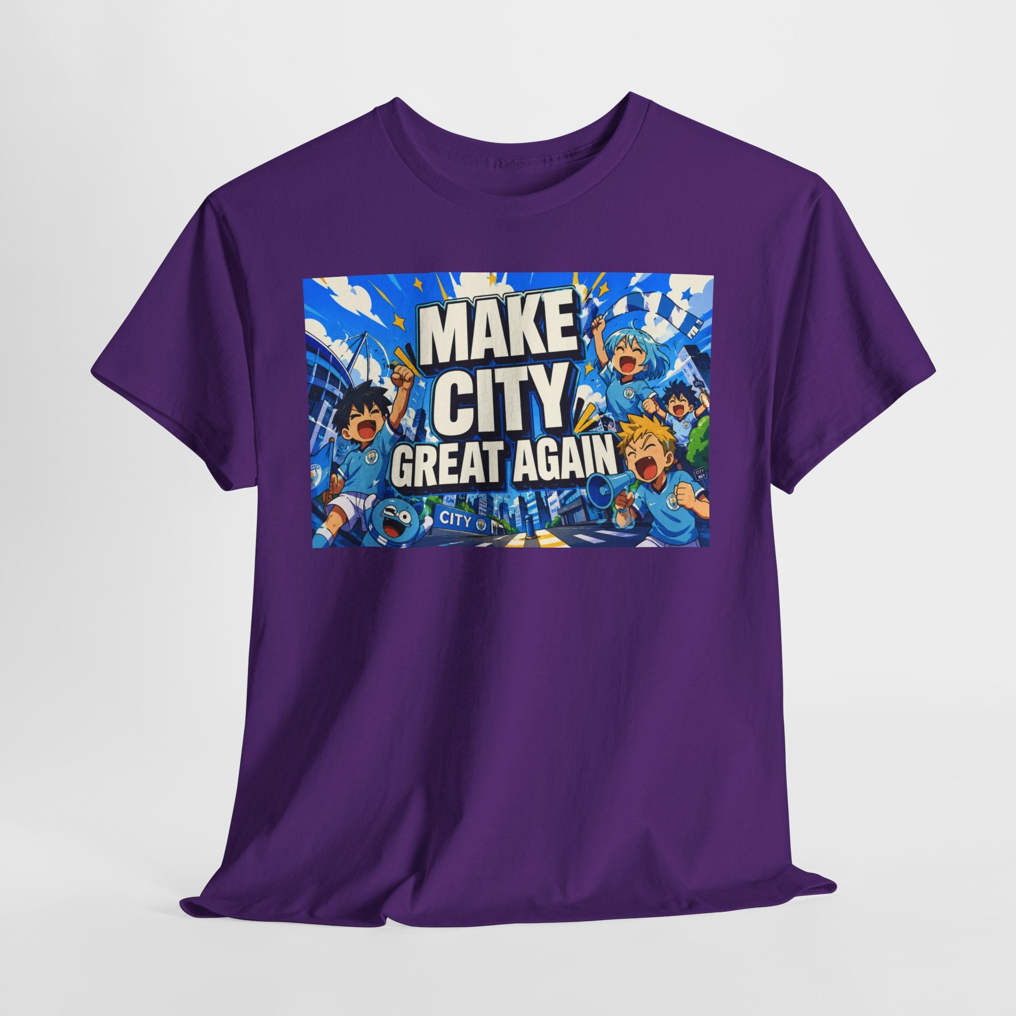 Make City Great Again Graphic Tee — Urban Skateboard Streetwear T-Shirt