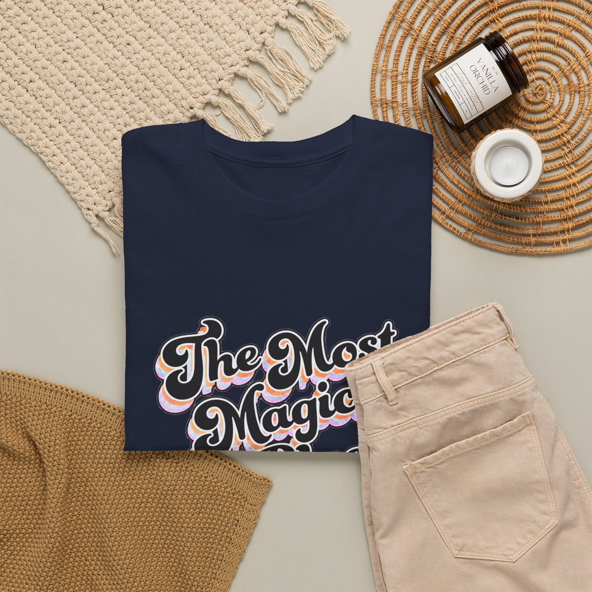 Most magical place in earth Disney inspired Unisex Heavy Cotton Tee