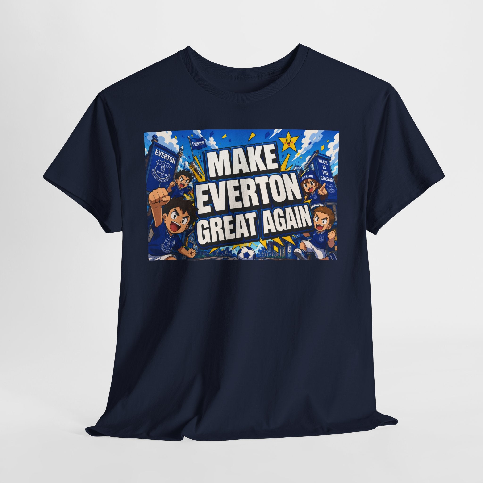 Everton Fan T-Shirt — "Make Everton Great Again" Football Supporter Tee