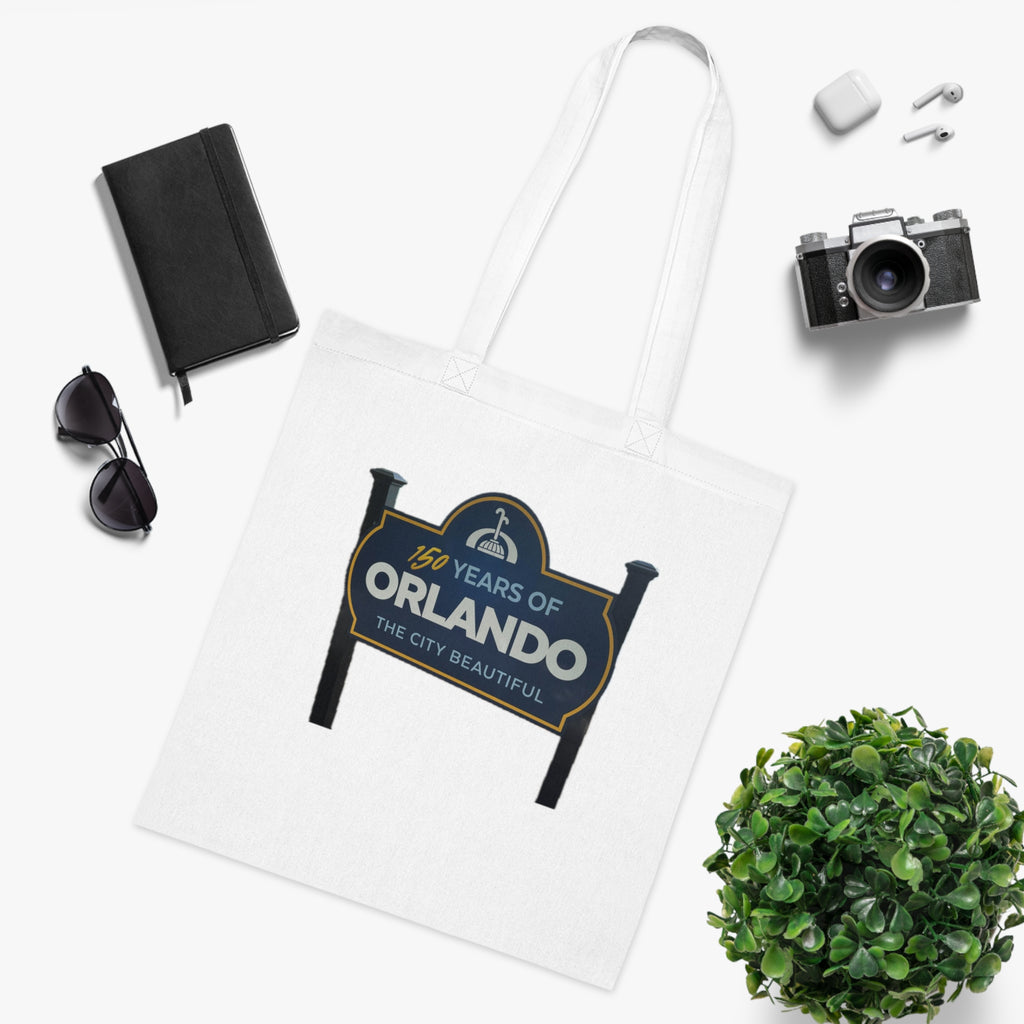 Orlando 150 Years Tote Bag — 'The City Beautiful' Cotton Market Tote