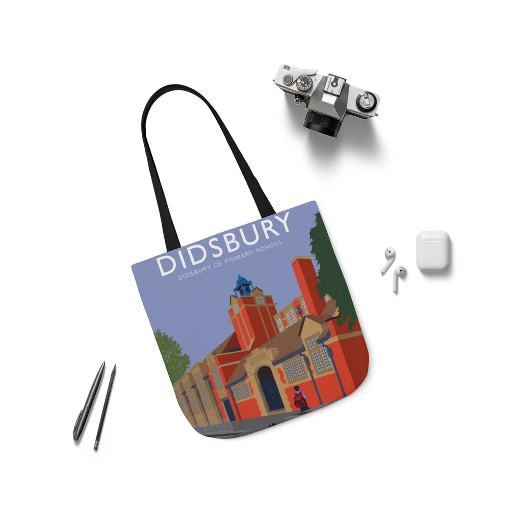 Elm Grove Didsbury C of E Primary School Vintage Travel Canvas Tote Bag