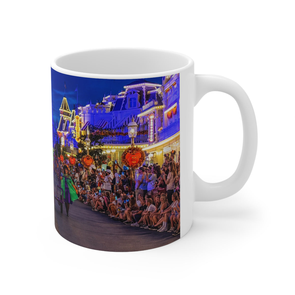 Halloween Boo-To-You Parade Ceramic Mug — Spooky Disney Inspired Night 11oz/15oz