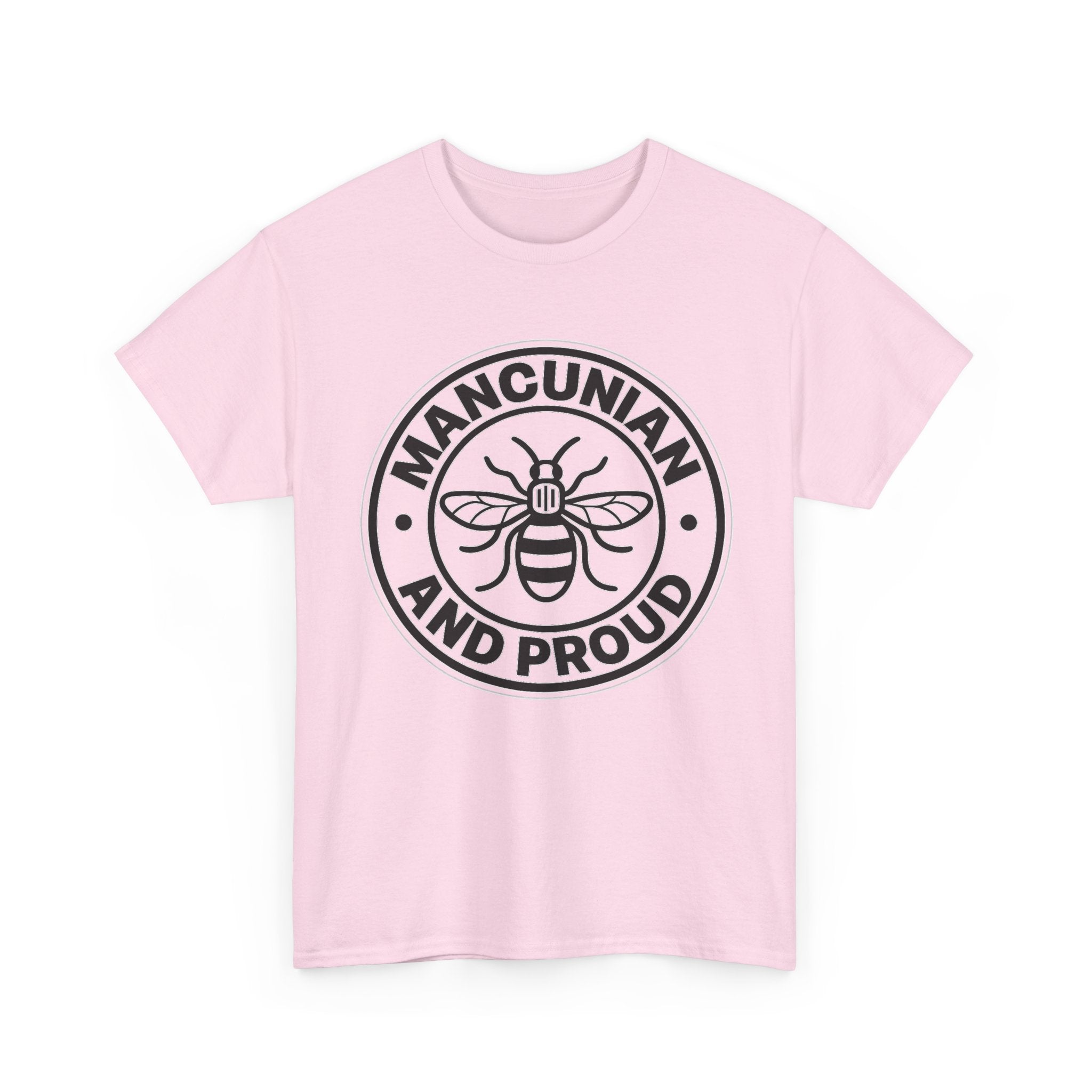 Manchester Bee 'Mancunian and Proud' Cotton T-Shirt