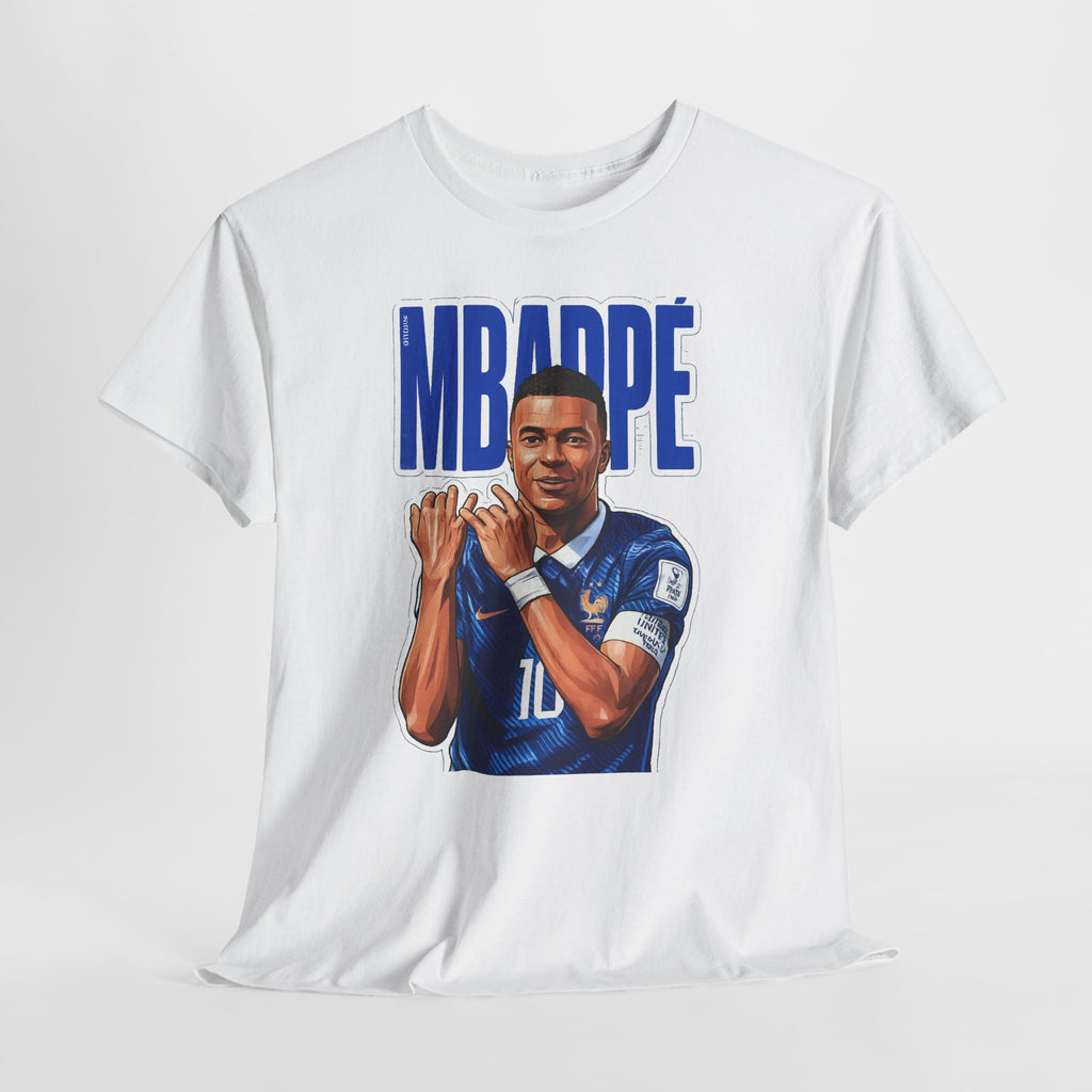 MBAPPE Graphic Shirt Soccer Star Portrait Tee — "