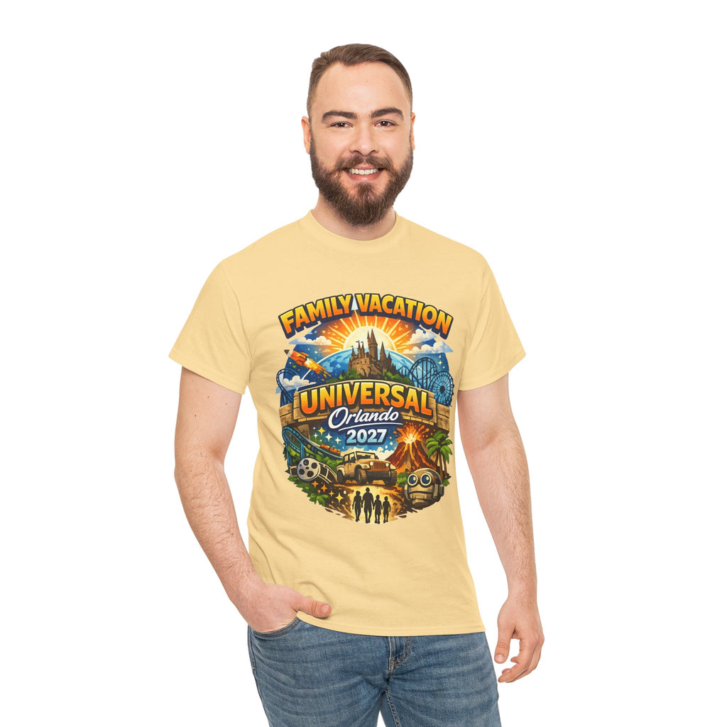 Universal Orlando 2027 Family Vacation T-Shirt