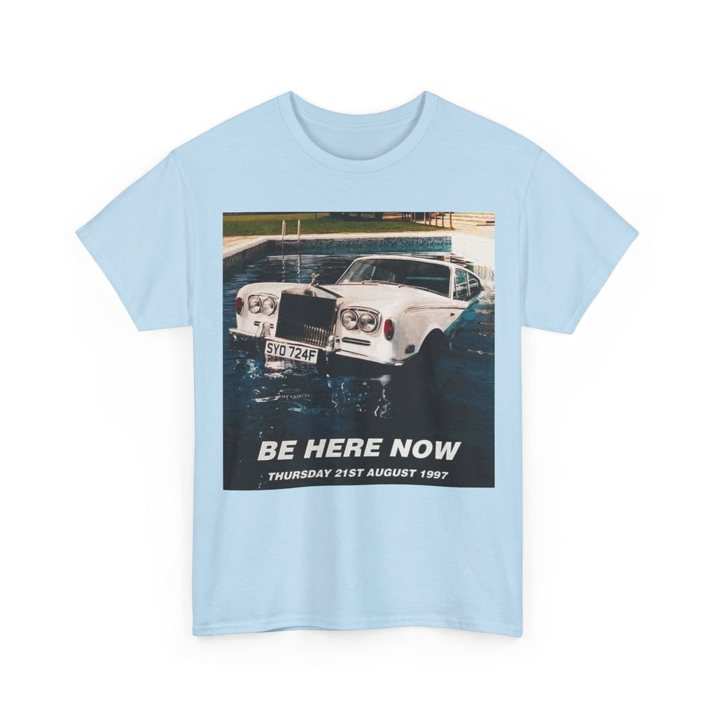 Oasis Be Here Now Vintage Graphic Tee — Retro Aesthetic T‑Shirt (Thursday 21st August 1997)