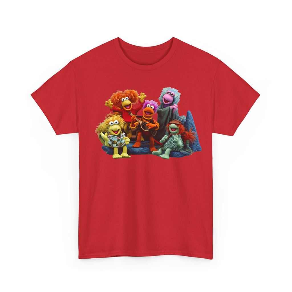 Fraggle Rock Muppet Crew Graphic Tee — Vintage Puppet Group T-Shirt