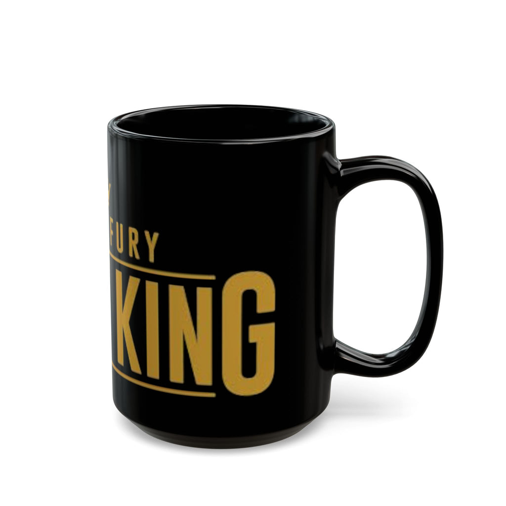 Tyson Fury Gypsy King Black Coffee Mug – 11oz/15oz
