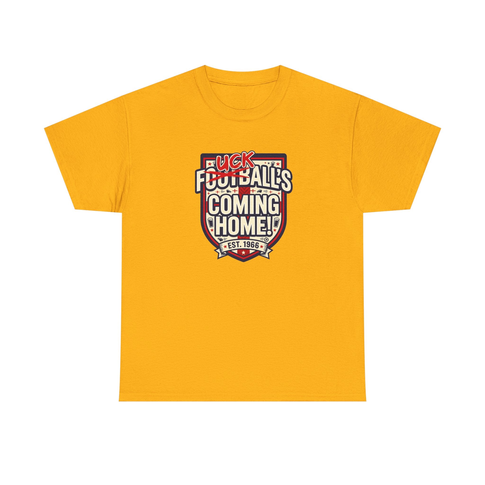Provocative 'F*ck All's Football's Coming Home' Graphic Tee