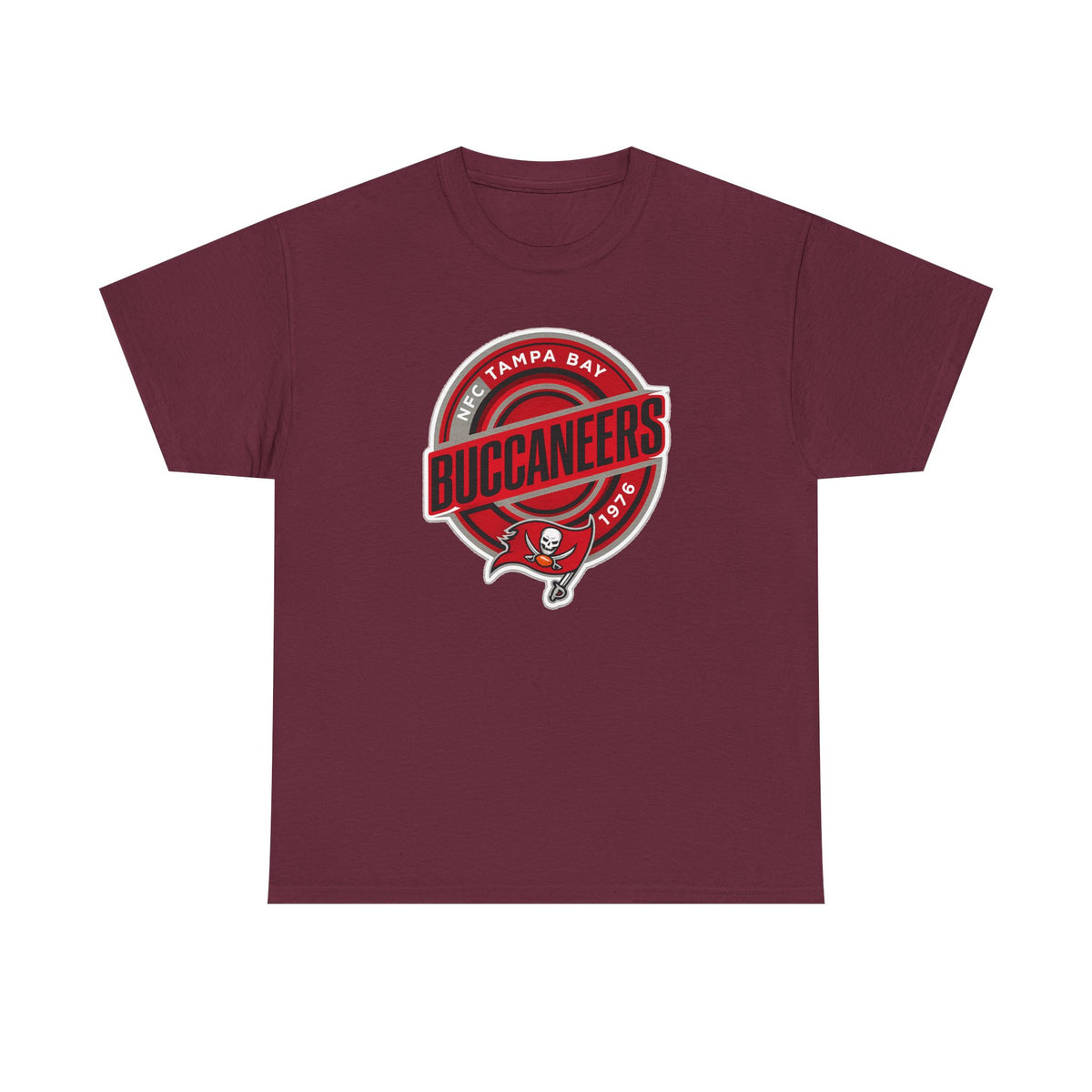 Tampa Bay Buccaneers Inspired Vintage Logo T-Shirt