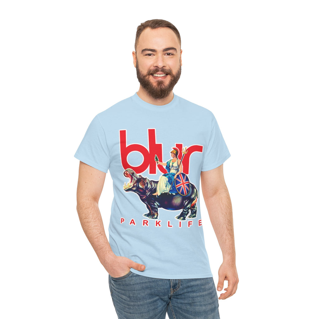 Blur PARKLIFE British Bulldog Graphic Cotton T-Shirt