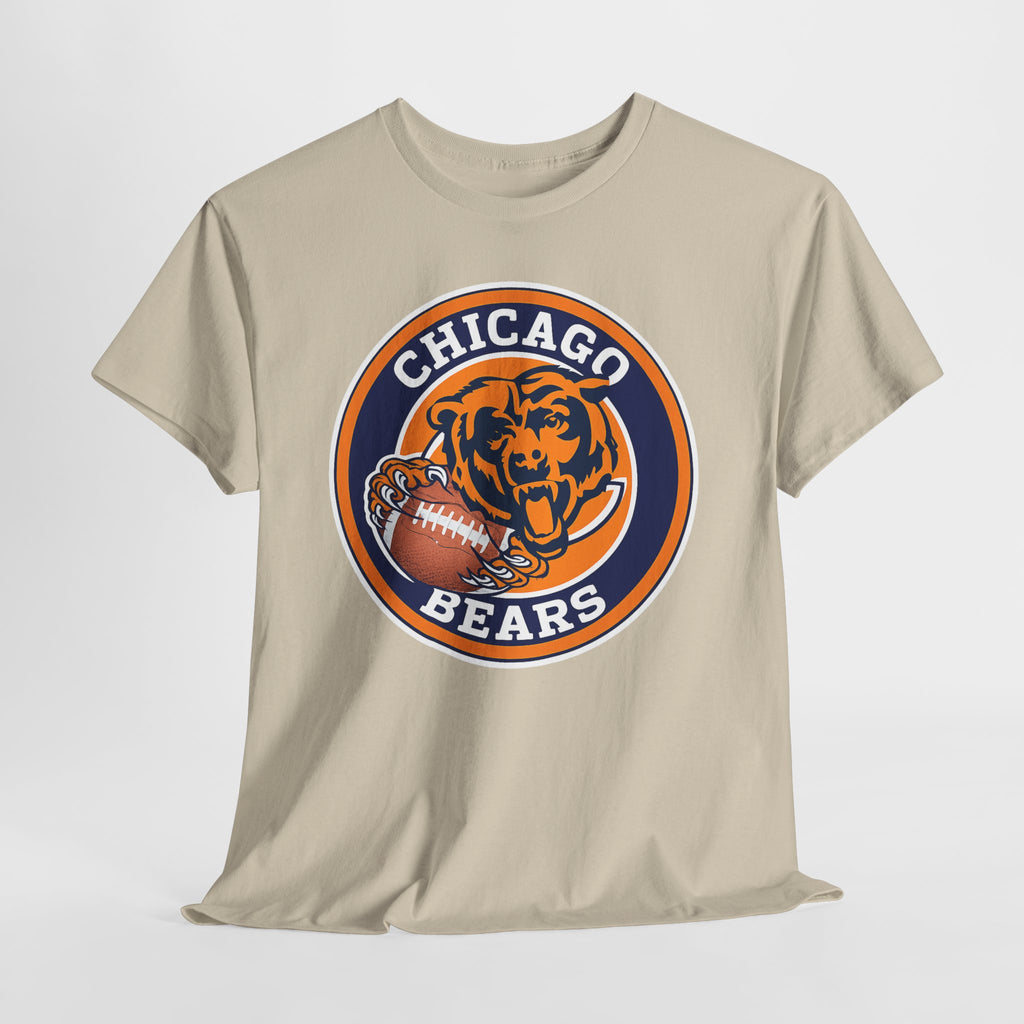 Chicago Bears Vintage Football Tee - Cotton T-Shirt