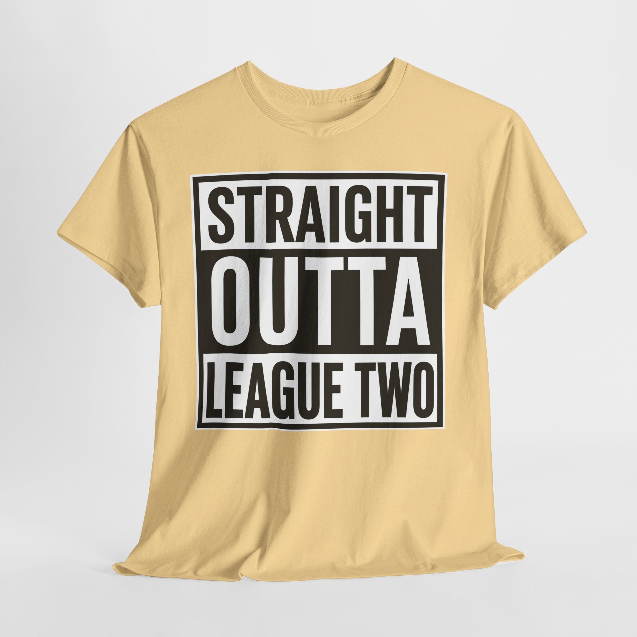Straight Outta League Two T-Shirt — Football Fan Shirt