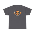 Is It Too Late To Be Good? Tee — Funny Graphic T‑Shirt with Smiling Character