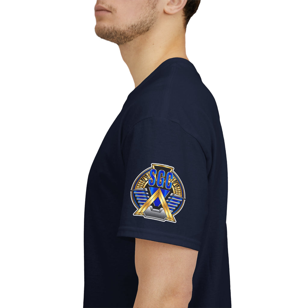 Stargate SGC Military-Style Emblem Cotton T-Shirt