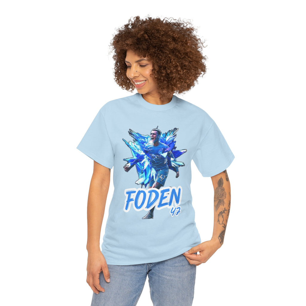 Phil Foden Manchester City T-Shirt - Foden 47 Football Jersey Shirt
