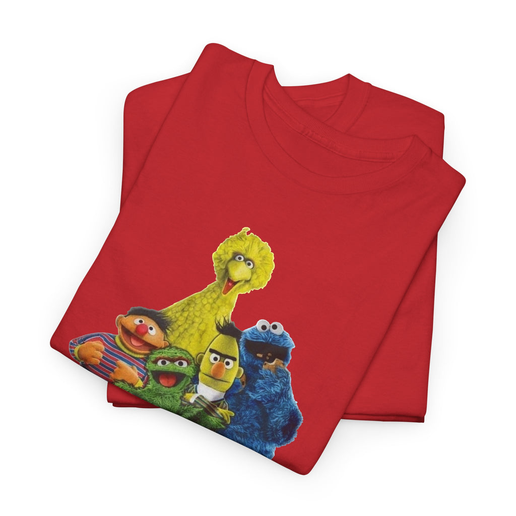 T-Shirt — "Straight Outta the Streets" Sesame Friends Graphic Tee