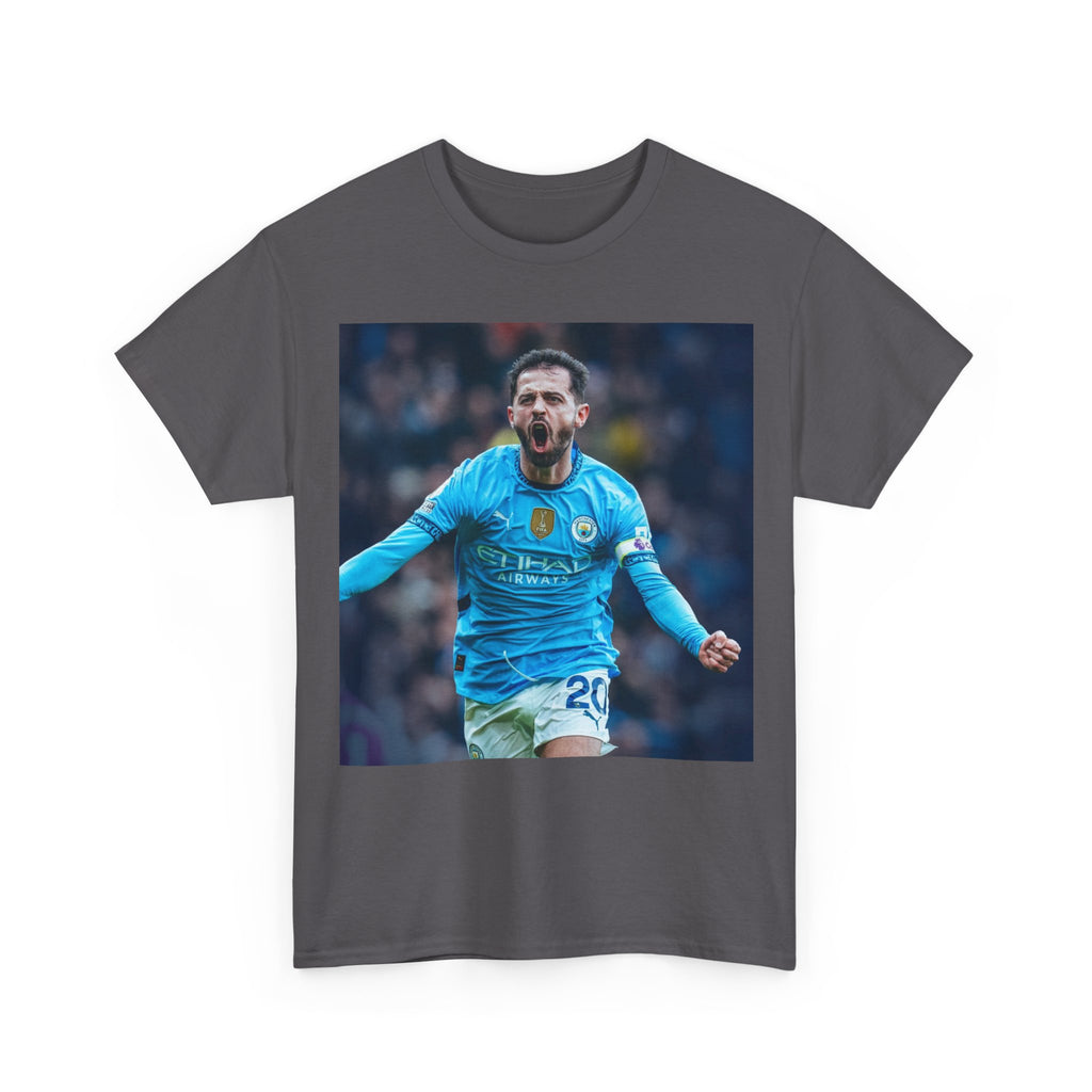 Bernardo Silva Tribute Tee – Inspirational Letter & Celebrating Goal Moment