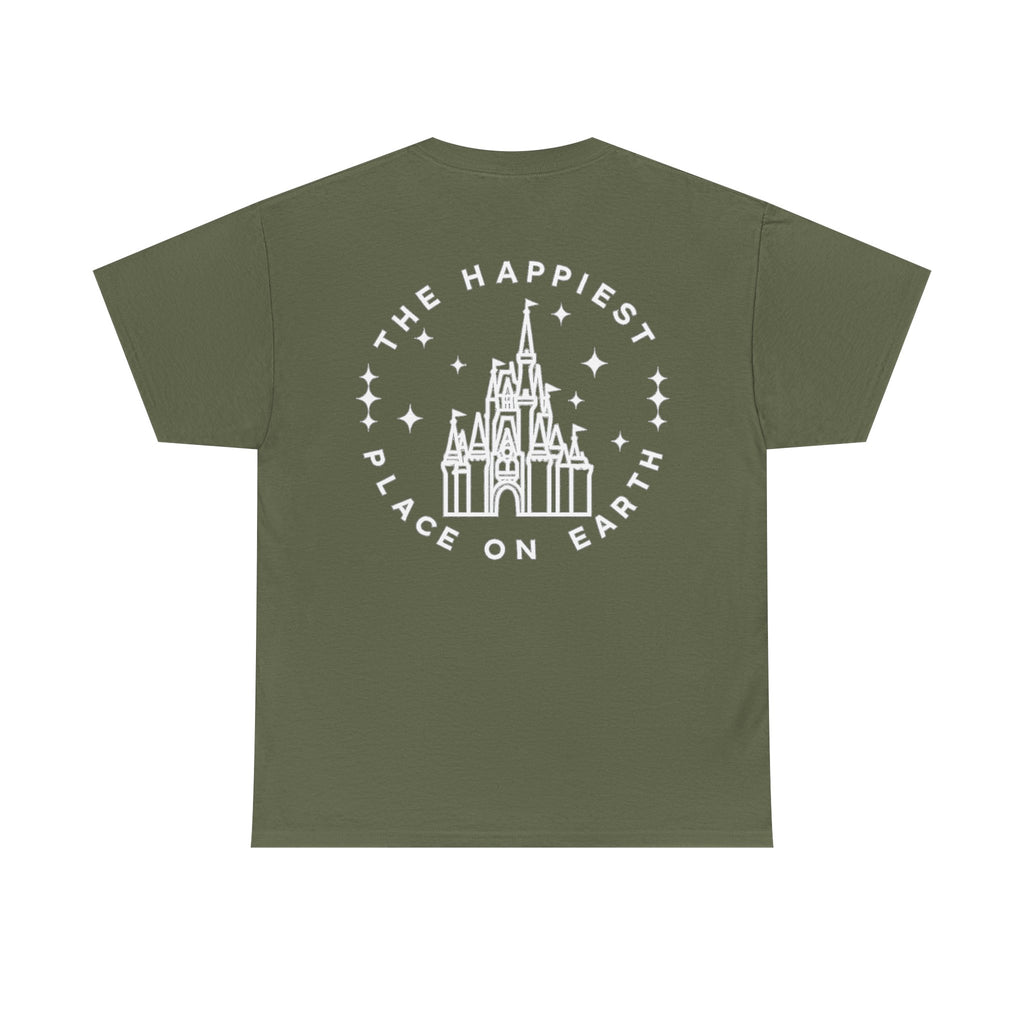 Castle Graphic Tee — "The Happiest Place on Earth" Theme Park T‑Shirt