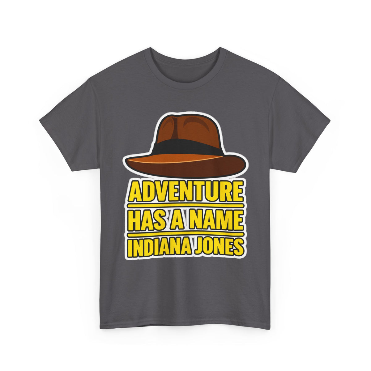 Adventure Has a Name Indiana Jones Graphic Cotton T-Shirt